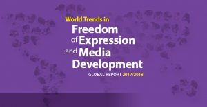 Cover: Stremlau et al. (Eds.) (2018): World Trends in Freedom of Expression and Media Development Global Report 2017/18